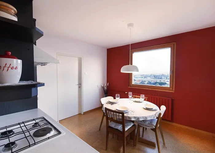 Apartmán Bright Penthaus Apartement, With A Wonderful View *